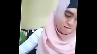 indonesia jilbab hijab red tube